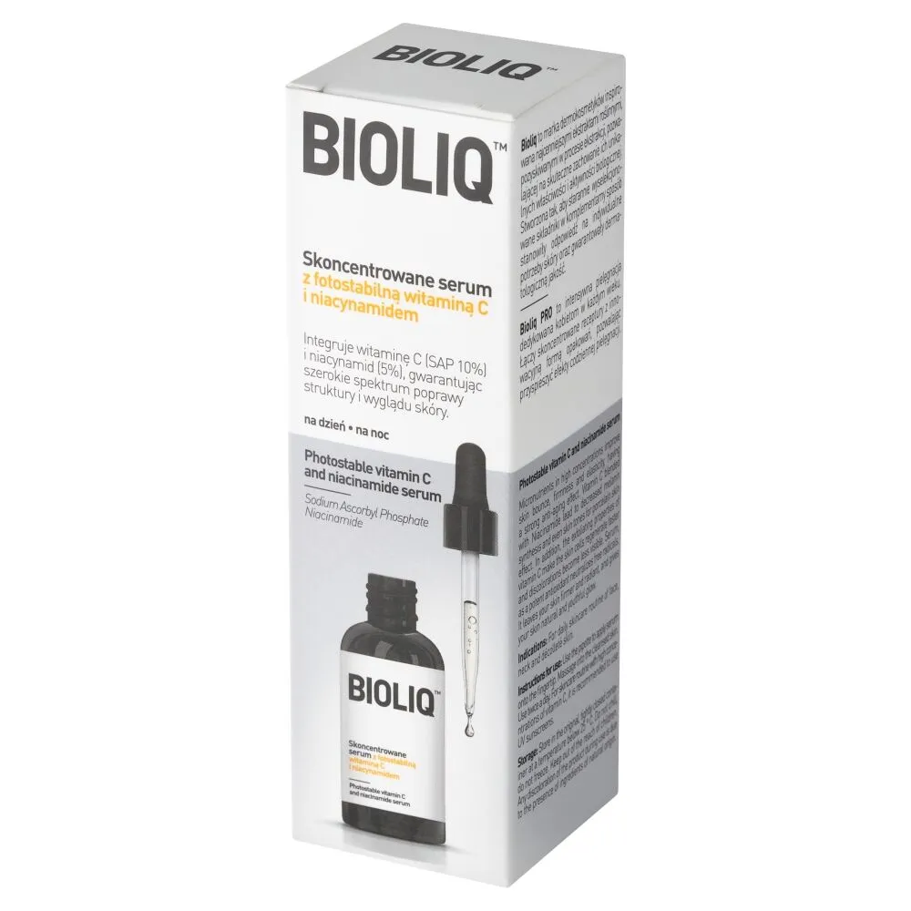 Bioliq Pro Skoncentrowane serum z Fotostabilną Witaminą C i Niacynamidem