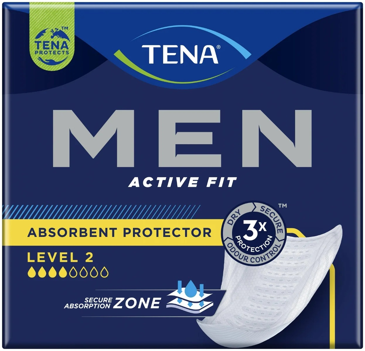 TENA Tena Men Level 2 10 Stück mittlere Saugfähigkeit
