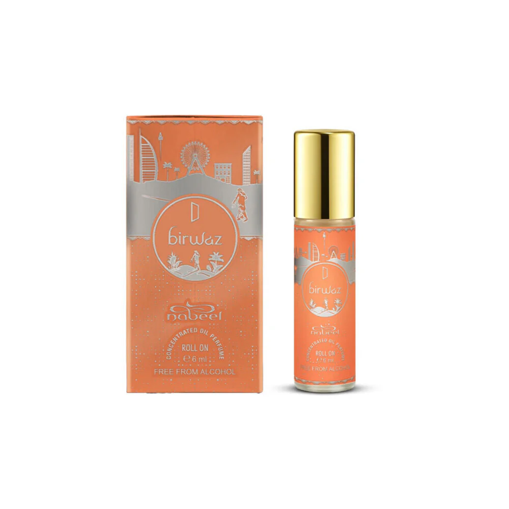 Oil Perfume Birwaz Roll-On Oil Perfume - Huile de Parfum Unisex, Huile de Parfum, Parfum