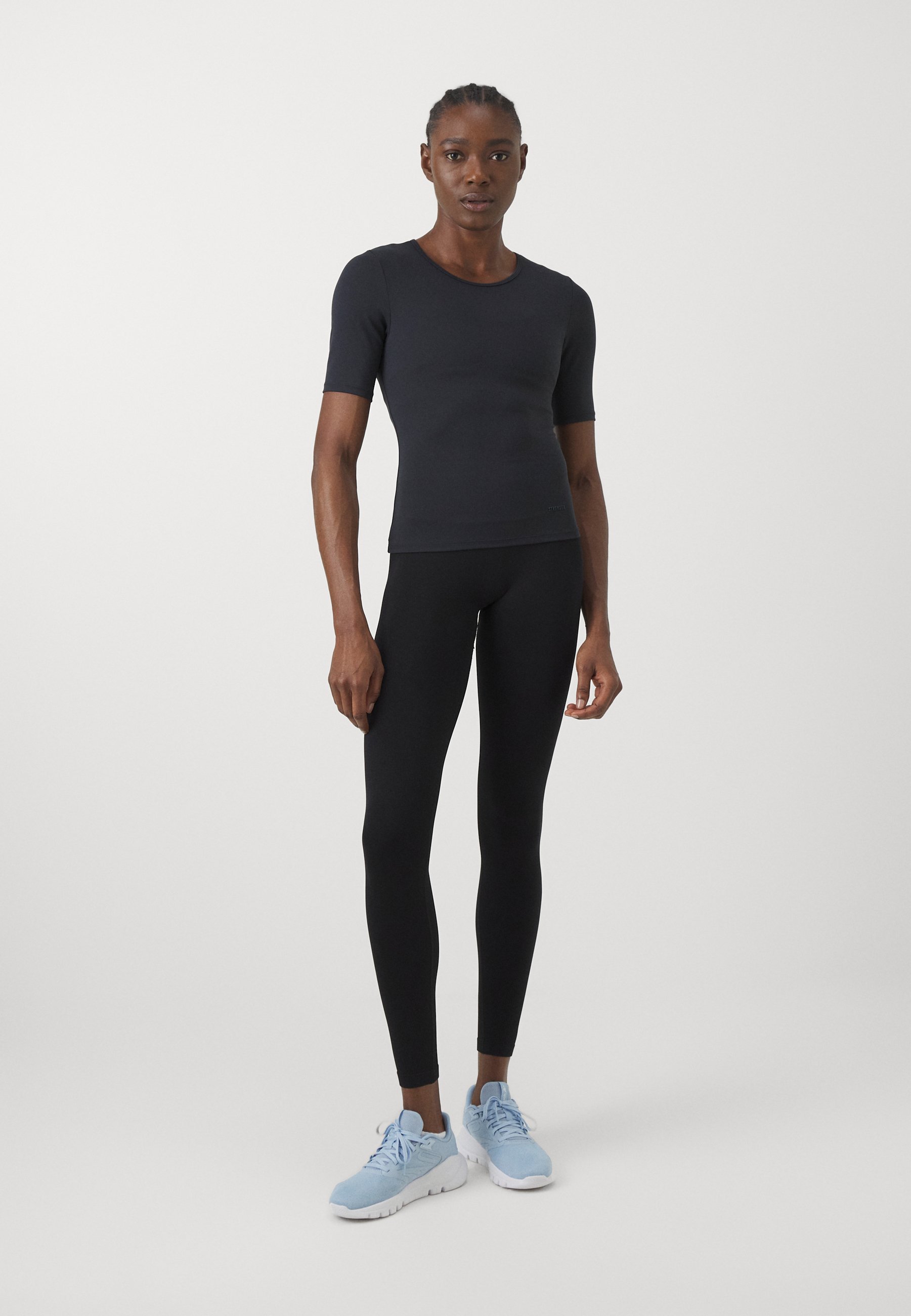Stevige, naadloze contourlegging - Leggings - zwart
