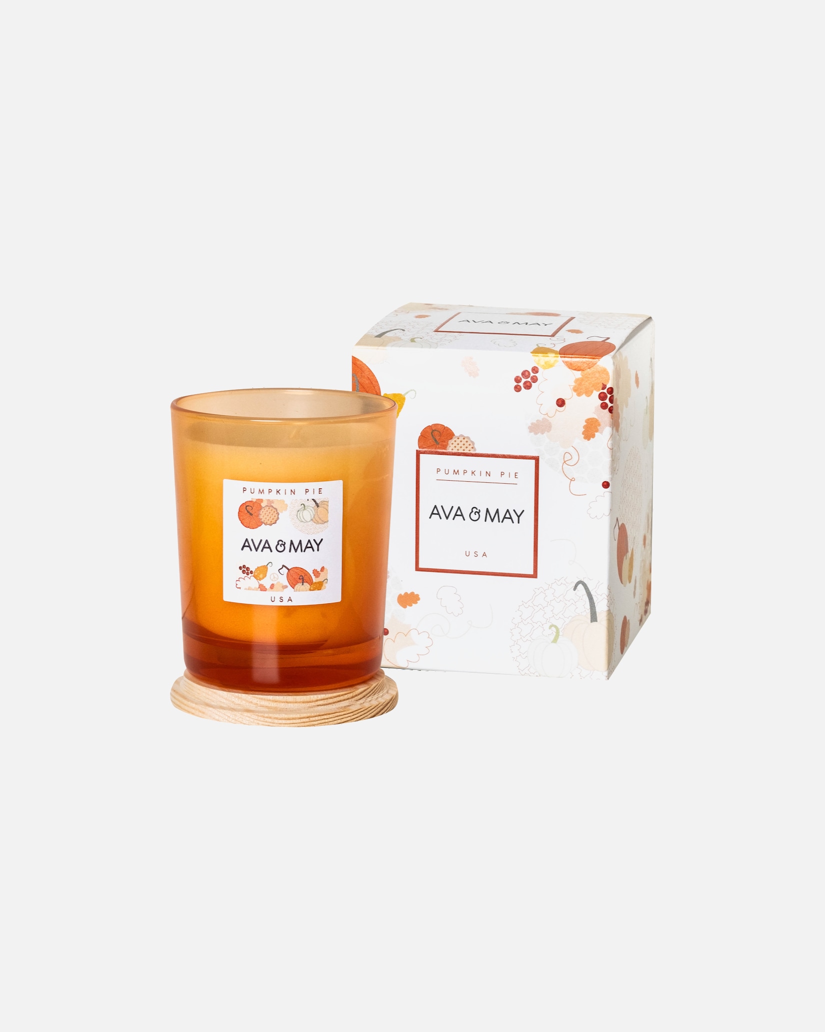 AVA & MAY Bougie parfumée Pumpkin Pie