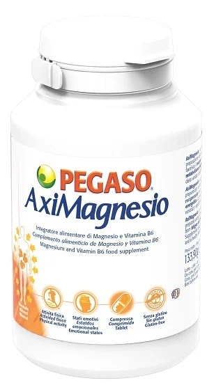 PEGASO Aximagnesio Pegaso 100 comprimés Complément alimentaire à base de magnésium et de vitamine B6