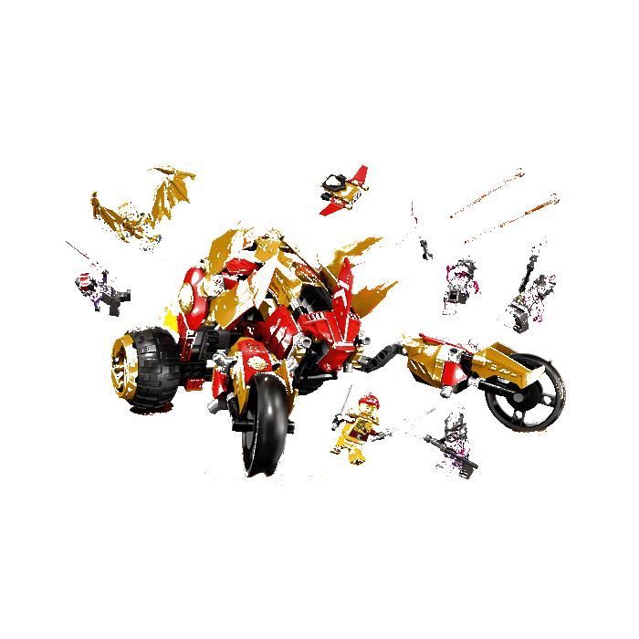 LEGO Ninjago 71773 Fuoristrada del Drago d'Oro di Kai - Regali, Giocattoli e Oggetti da Collezione 8+