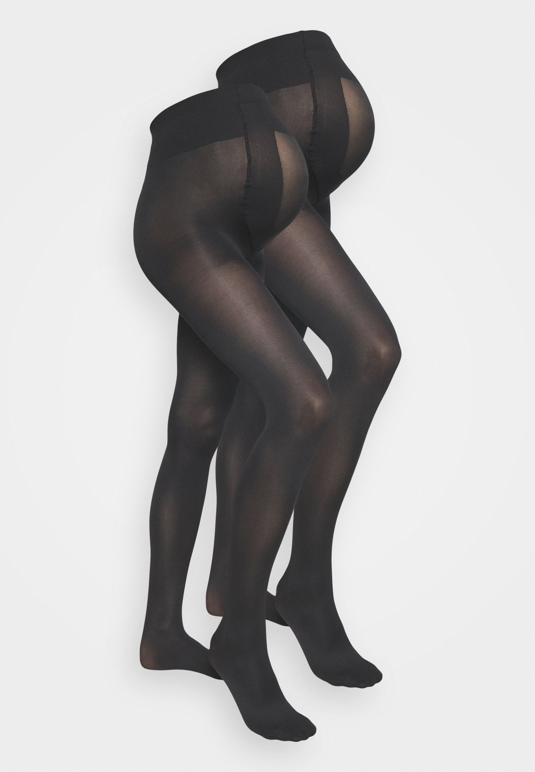Anna Field MAMA 2er-Pack 100 DEN Umstandsstrumpfhose - Schwarz