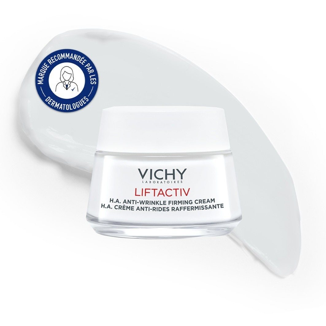 Vichy Liftactiv HA dnevna krema protiv bora za učvršćivanje kože za suhu kožu - 50 ml