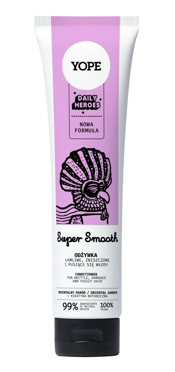 Yope Daily Heroes Super Smooth Odżywka do włosów łamliwych i zniszczonych