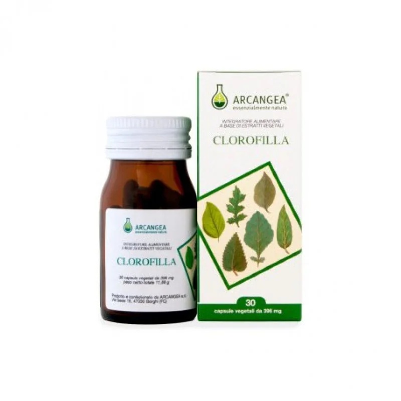 Complemento alimenticio con ortiga ARCANGEA Chlorophyll 30 cápsulas
