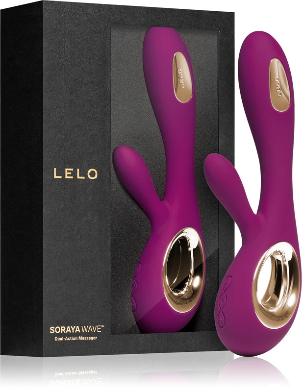 Vibrator Lelo Soraya Wave s stimulatorjem klitorisa