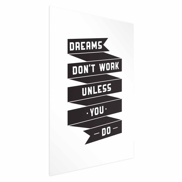 Plakat Dreams 21x30 cm
