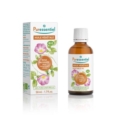 Puressentiel Huile Végétale Rose Musquée Bio Økologisk Nype vegetabilsk olje 50 ml 50 ml