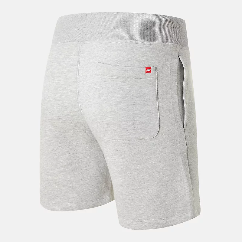 Szorty męskie NB z małym logo s - ATHLETIC GRÅ