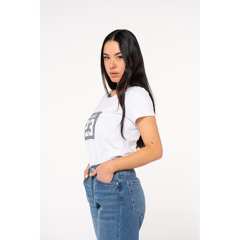  Camisa de manga curta Rams 23 Square