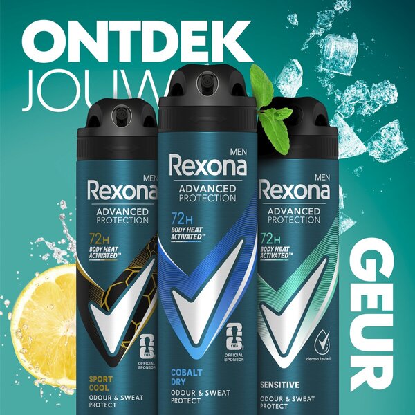 Rexona Men Advanced Protection Cobalt Dry Antitranspirant Spray<br>150ml