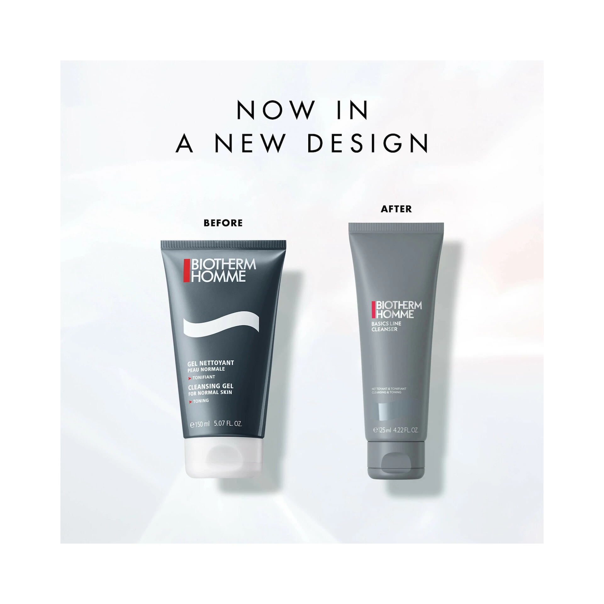 Гел за чишћење лица Basics Line 125 мл - Biotherm Homme