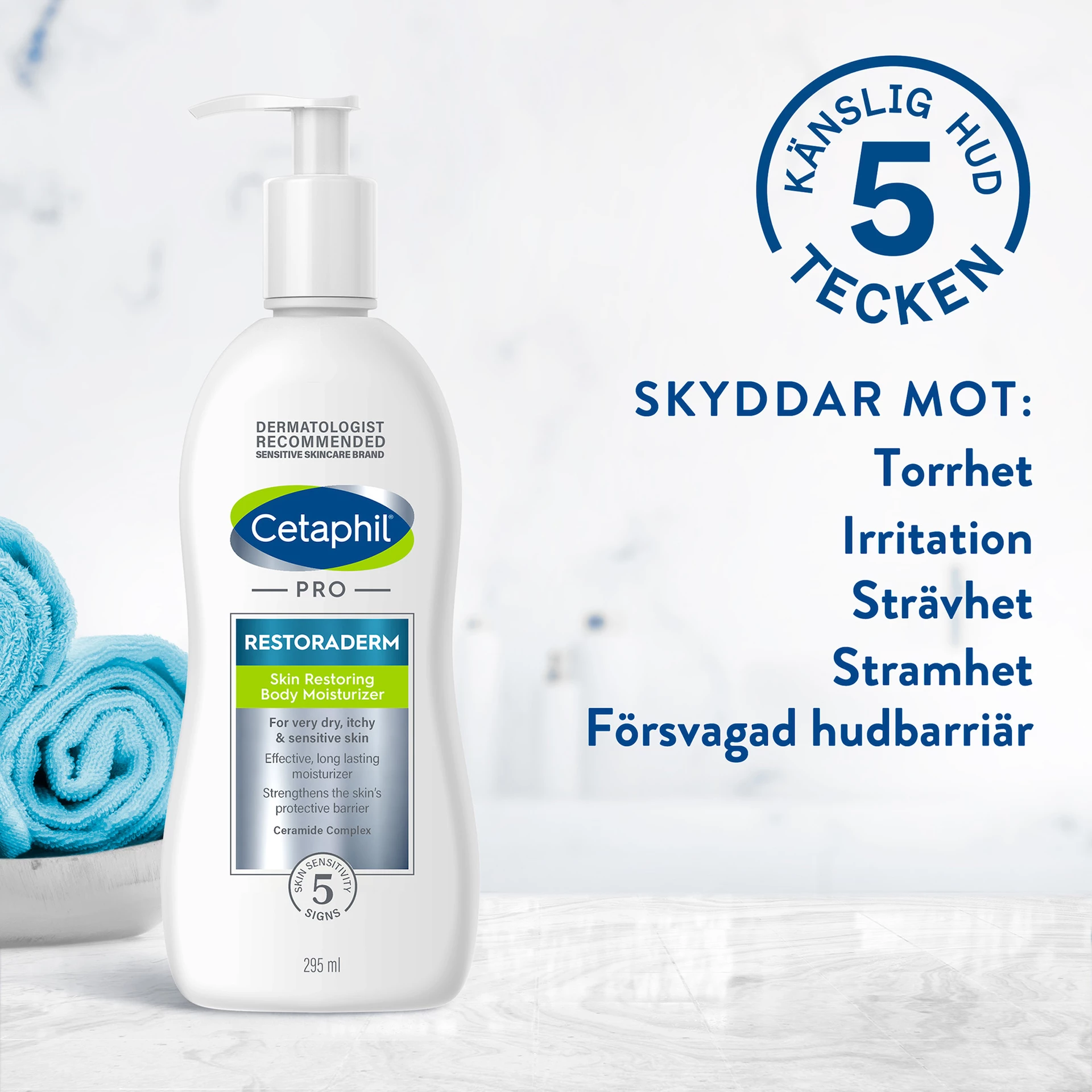 Restoraderm hidratantna krema za tijelo za obnavljanje kože 295 ml - Cetaphil