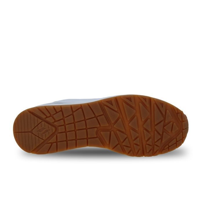Sapatos infantis - SKECHERS - Uno Gen1 310545L WSL - Branco - Com cadarço - Rasteiro