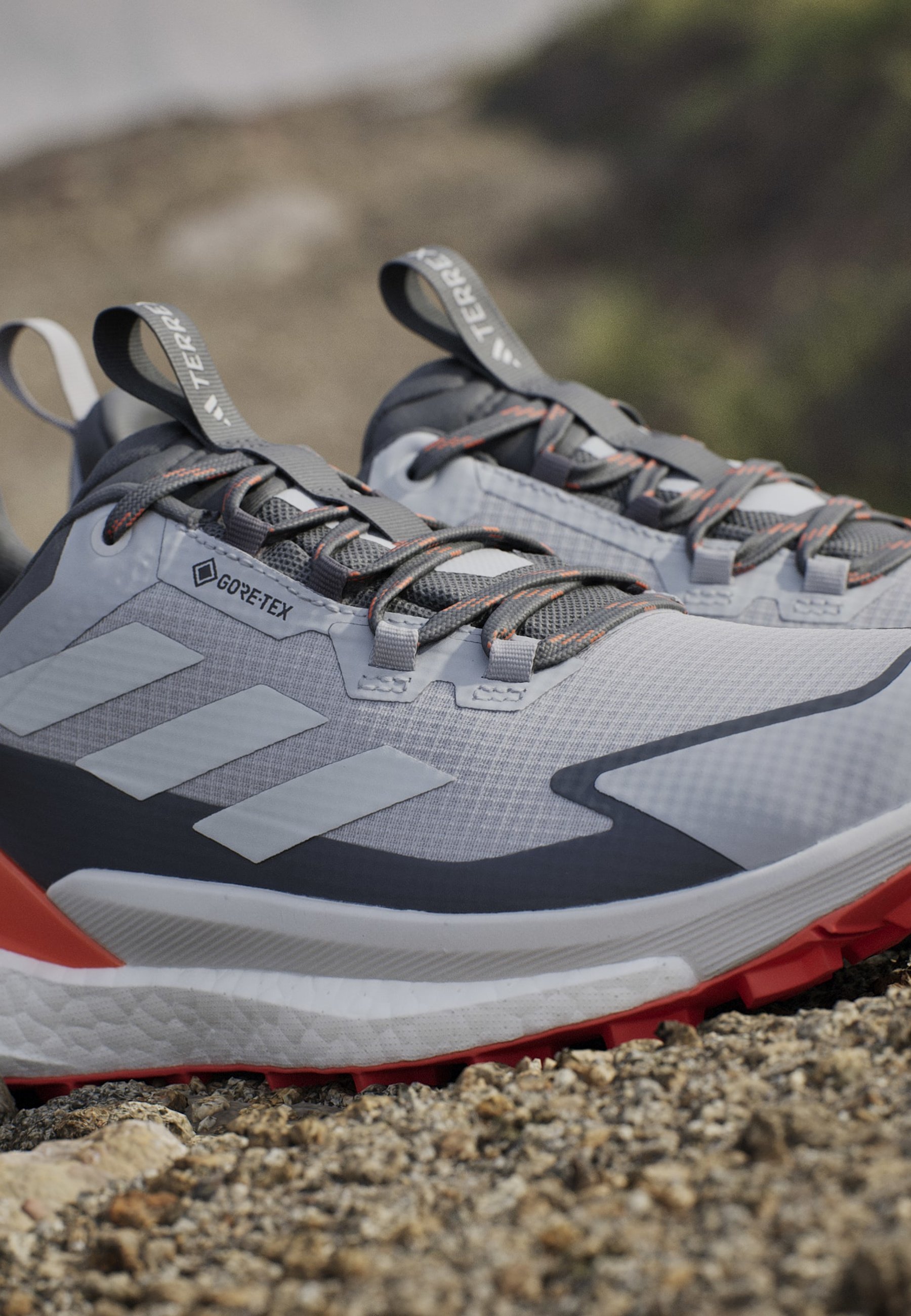 Adidas Terrex Free Low GTX laipiojimo batai - pilki, pilki, vienas, penki