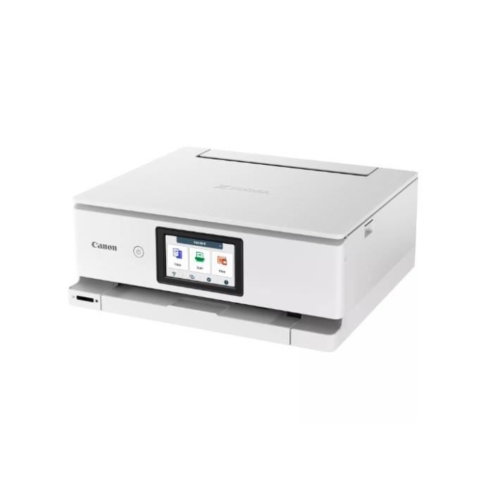 Multifunction Printer - CANON - PIXMA TS8751 - 200 sheets - 6 ink tanks - WIFI - White