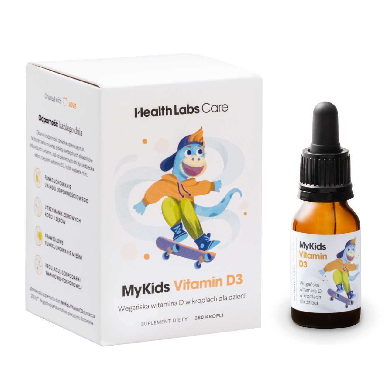 Zdravstvene laboratorije za njegu MyKids vitamin D3