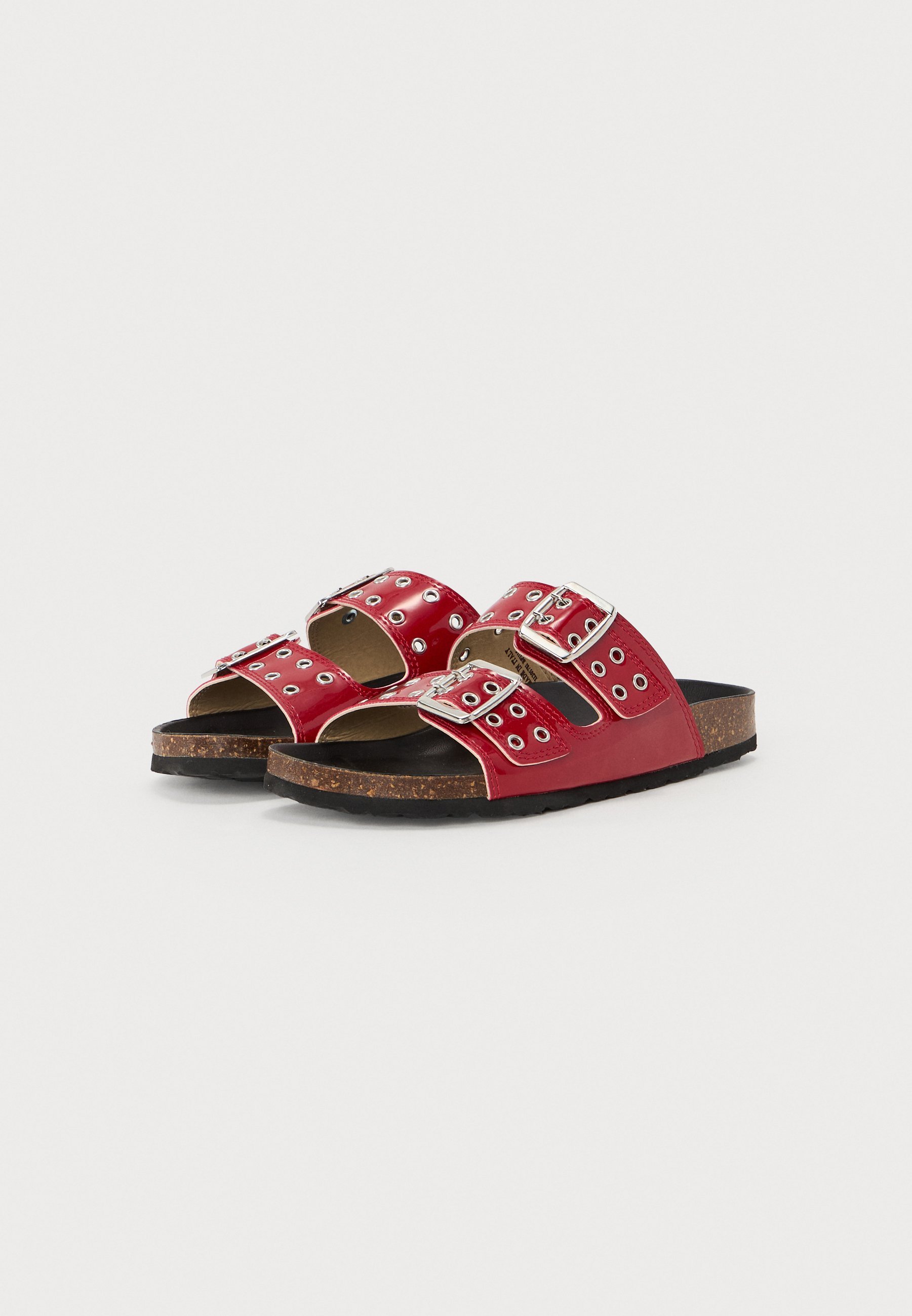 Bianco MIAMI - Pantofole - rosse