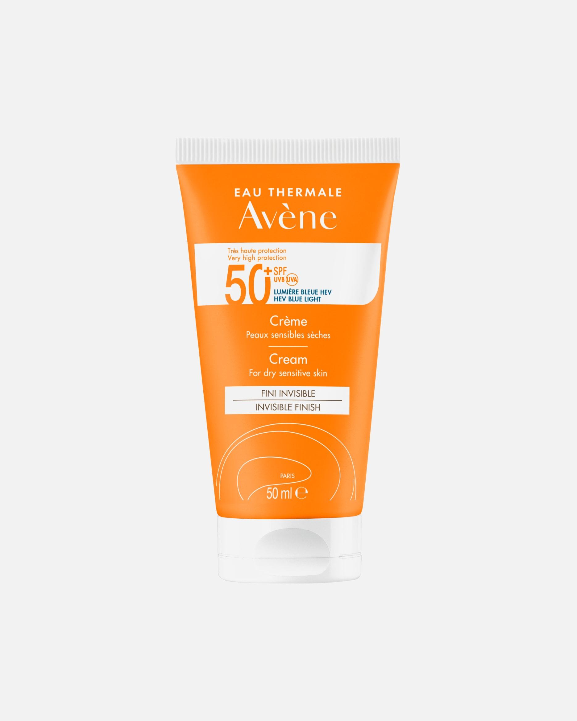 Avène krema za sunčanje Solaire Invisible Finish SPF50+ - 50 ml