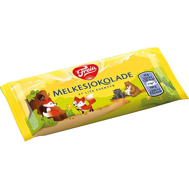 Freia Mjölkchoklad 24 g Saga