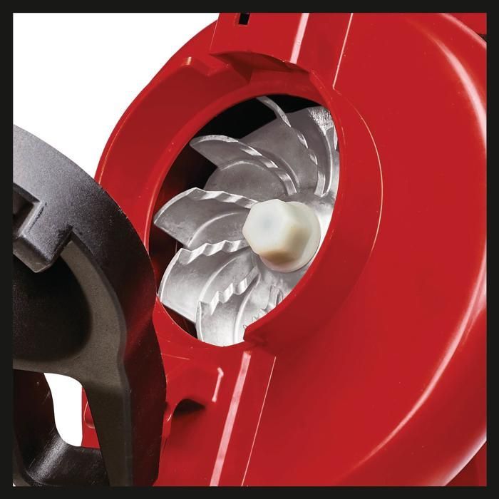Soplador aspirador de hojas Einhell GC-EL 3000 E (3000 W, bolsa recolectora de 45 L, correa de alcance ajustable)