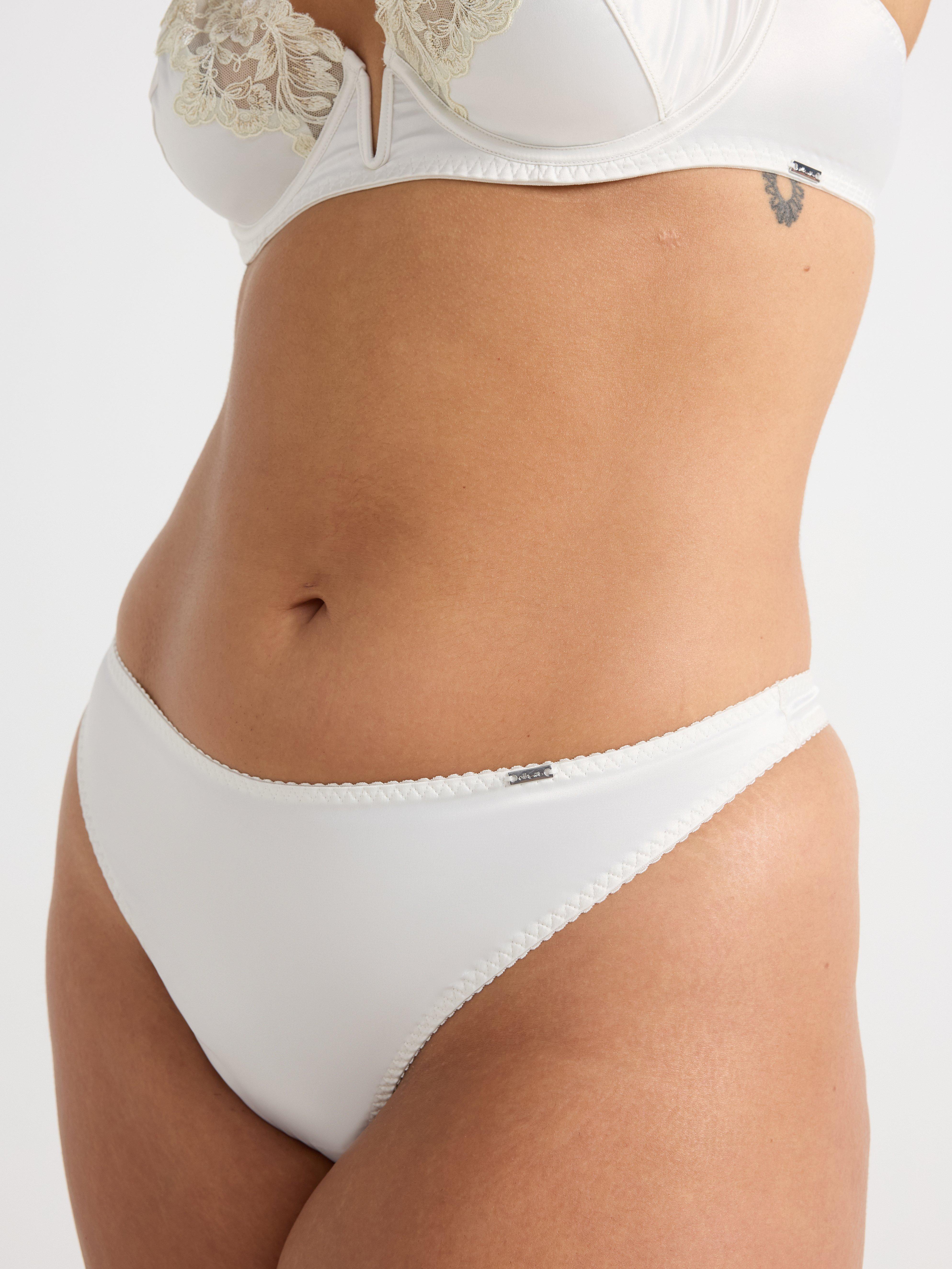 ella m – tanga blanco claro