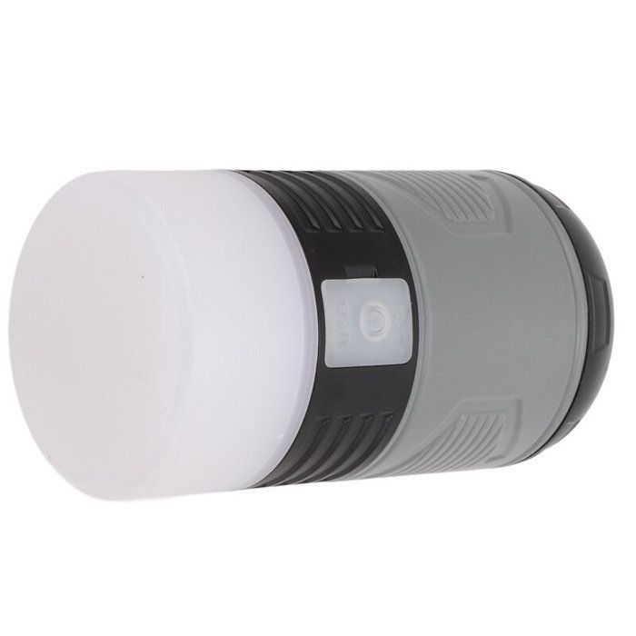 Lámpara solar portátil para camping - Repelente de mosquitos LED recargable por USB