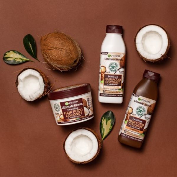 Kit Garnier Ultimate Blends Hair Food com Coco