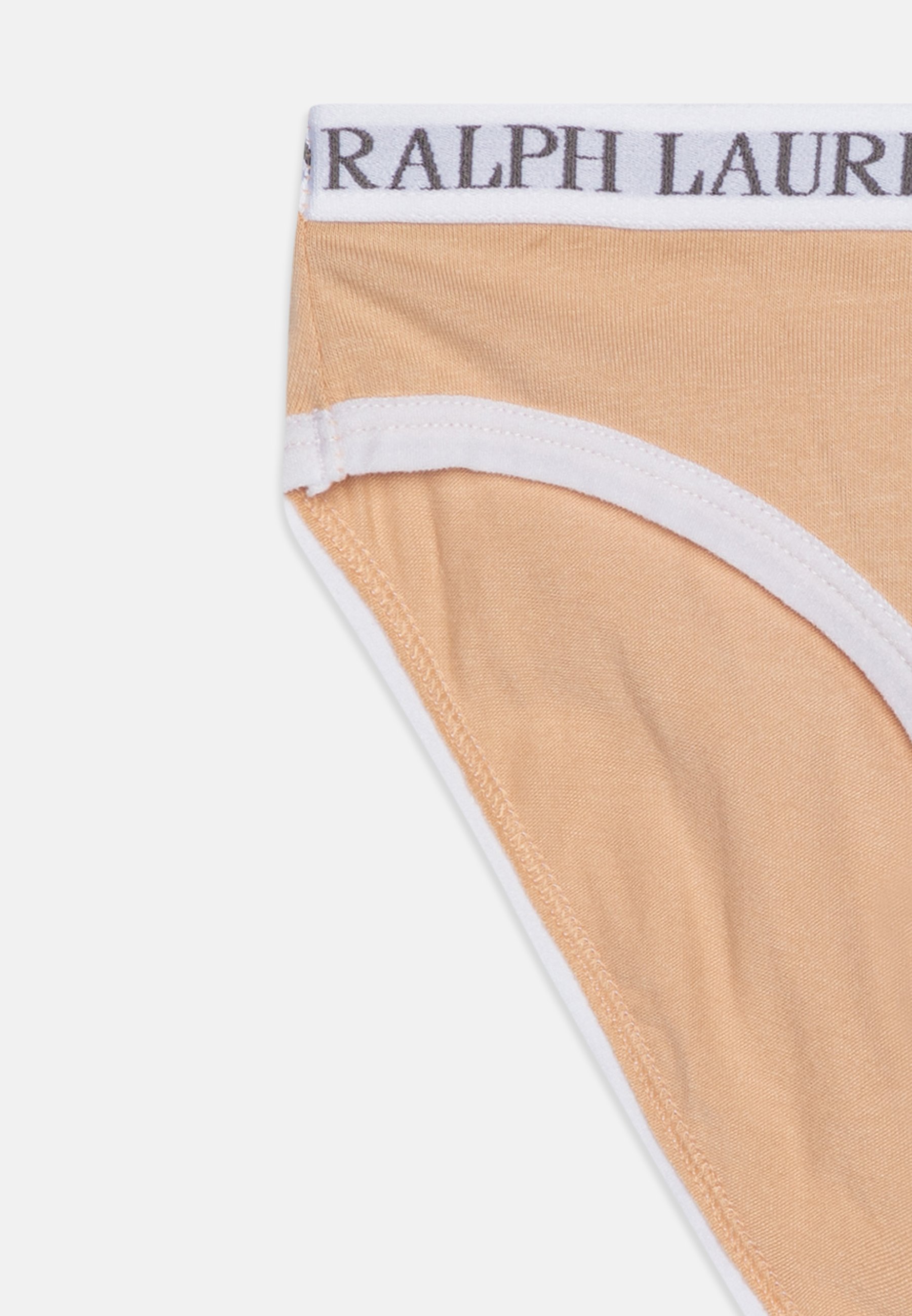 Polo Ralph Lauren SOLID 3-PACK - Slips - lichtcrème