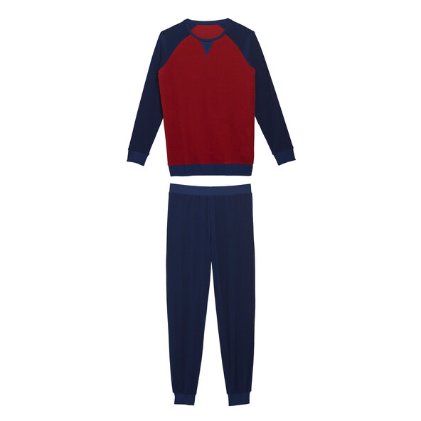 Frottee Pyjama, rot