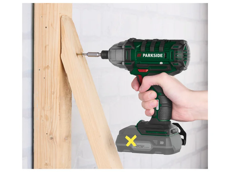 PARKSIDE® Akkukäyttöinen iskuporakone PDSSA 20-Li B2, 20 V