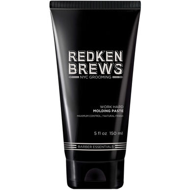 Redken Brews Work Hard -muotoilutahna, vahva pito, mattapinta, 150 ml