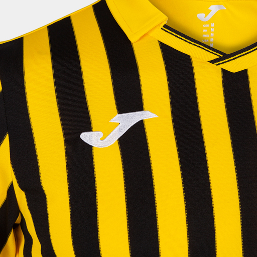 Camiseta Manga Corta Joma Copa Ii Amarillo Negro