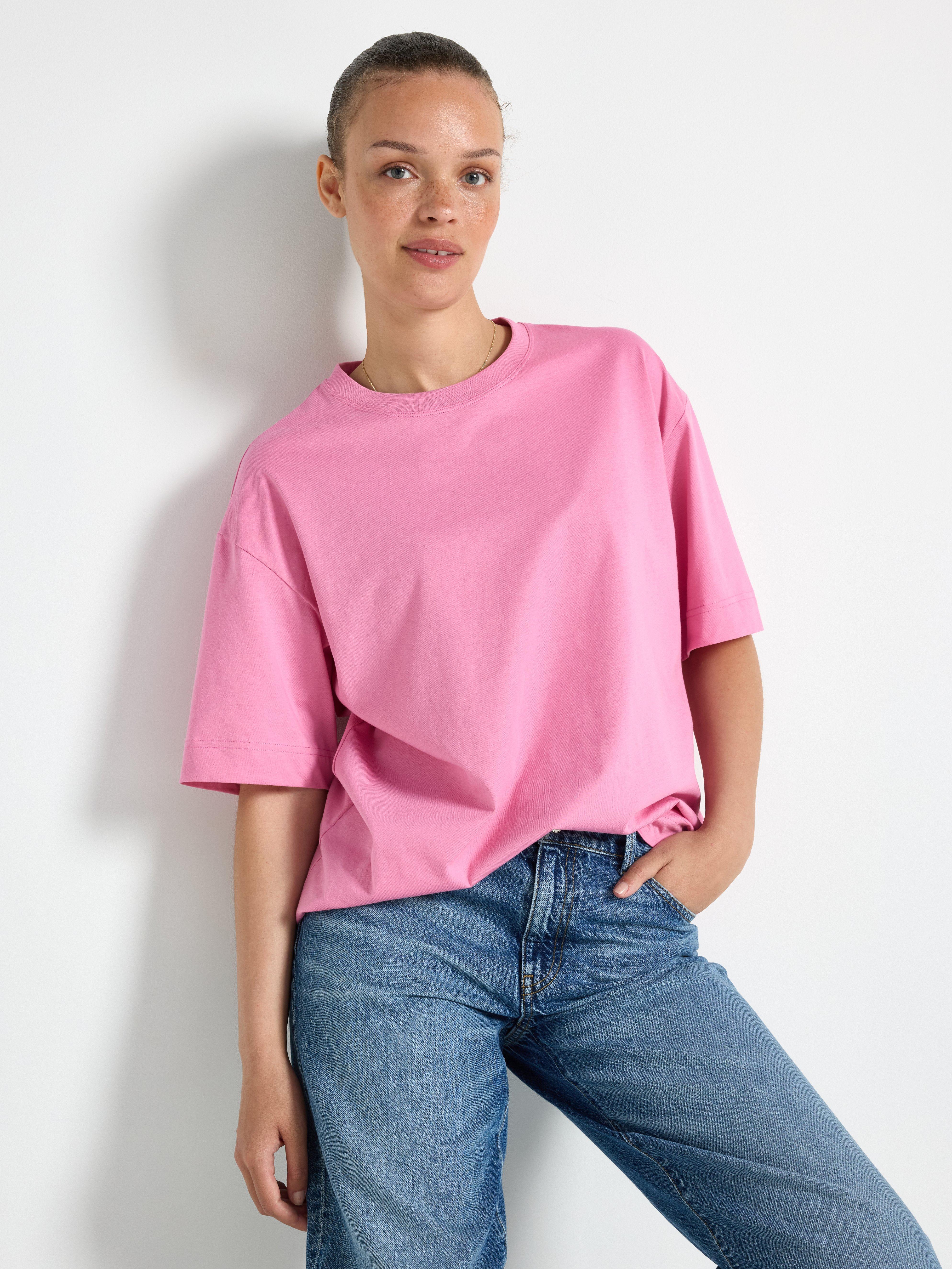 Predimenzionirana majica Dusty Pink