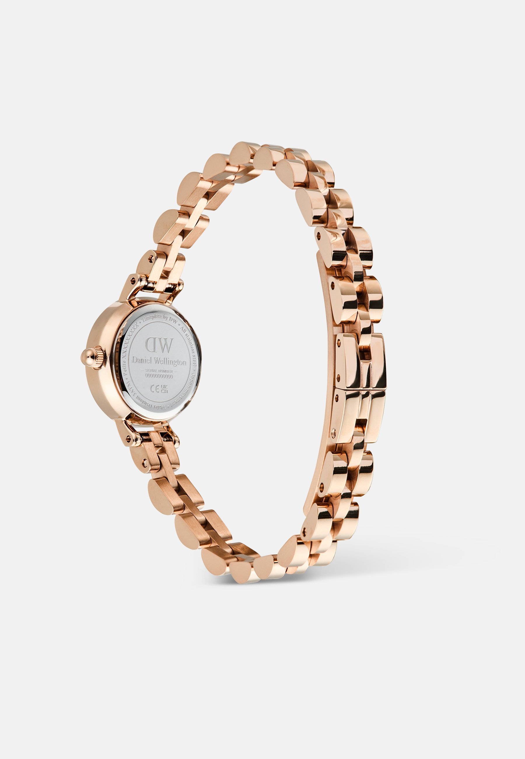 Daniel Wellington PETITE ARCH 3-LINK - Horloge - roségoud