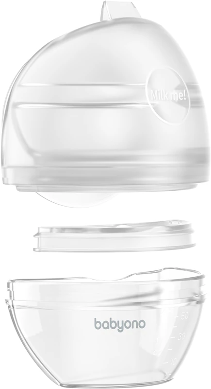 Bomba de amamentação BabyOno Milk Me Laktator 2 com 1