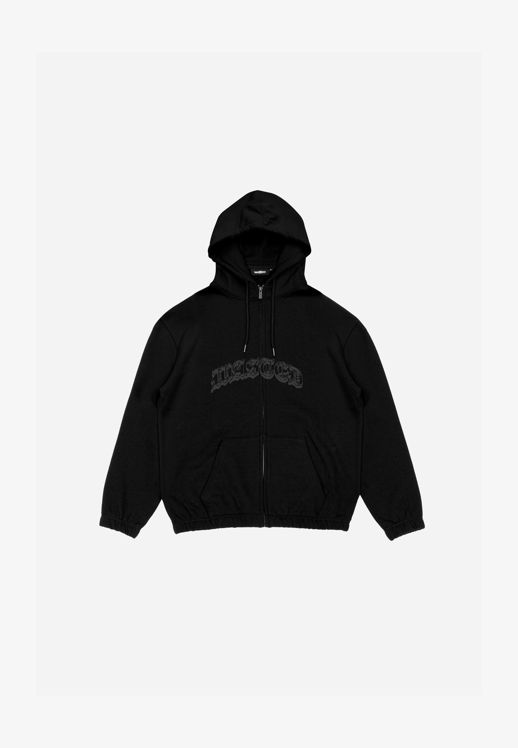 Wasted Paris UNISEX - Sweatshirt met rits - zwart