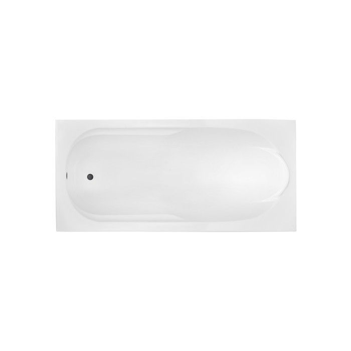 Baignoire Rectangulaire 140x70 + appui-tête, Siphon de bain et pieds 4en1 - BONA