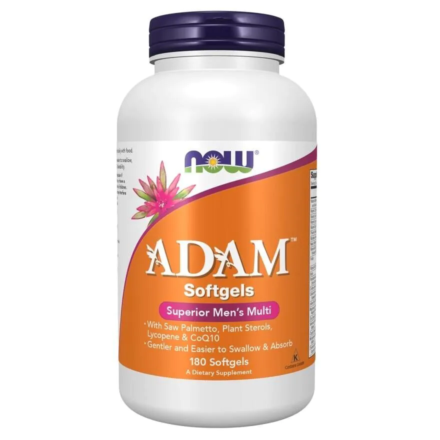 Now Foods Adam Multi-Vitamin for Men, 180 Kapsułek