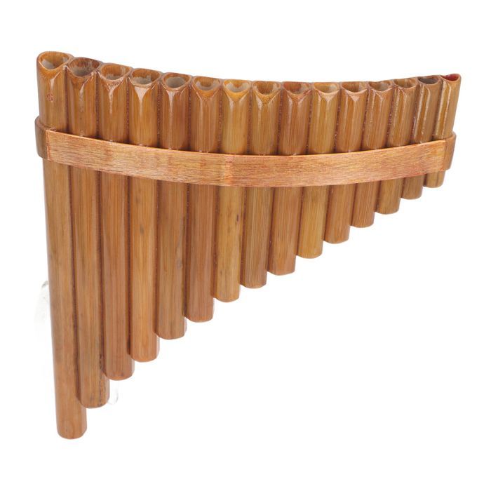 Flauta de Pan musical profesional Vvikizy, 15 instrumentos, para diestros