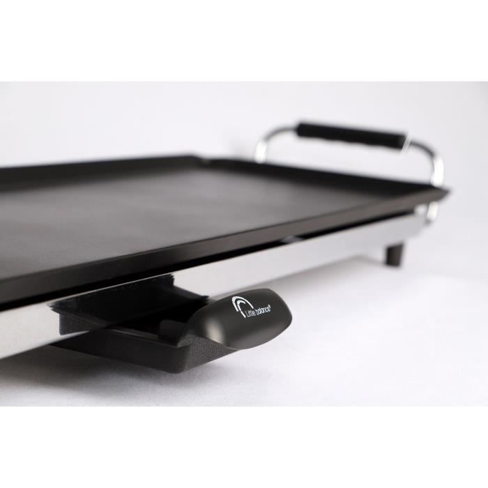 Plancha eléctrica LITTLE BALANCE - Happy Plancha 90 - Superficie de cocción XXL: 90 x 23 cm - Hasta 240 °C - 2000 W