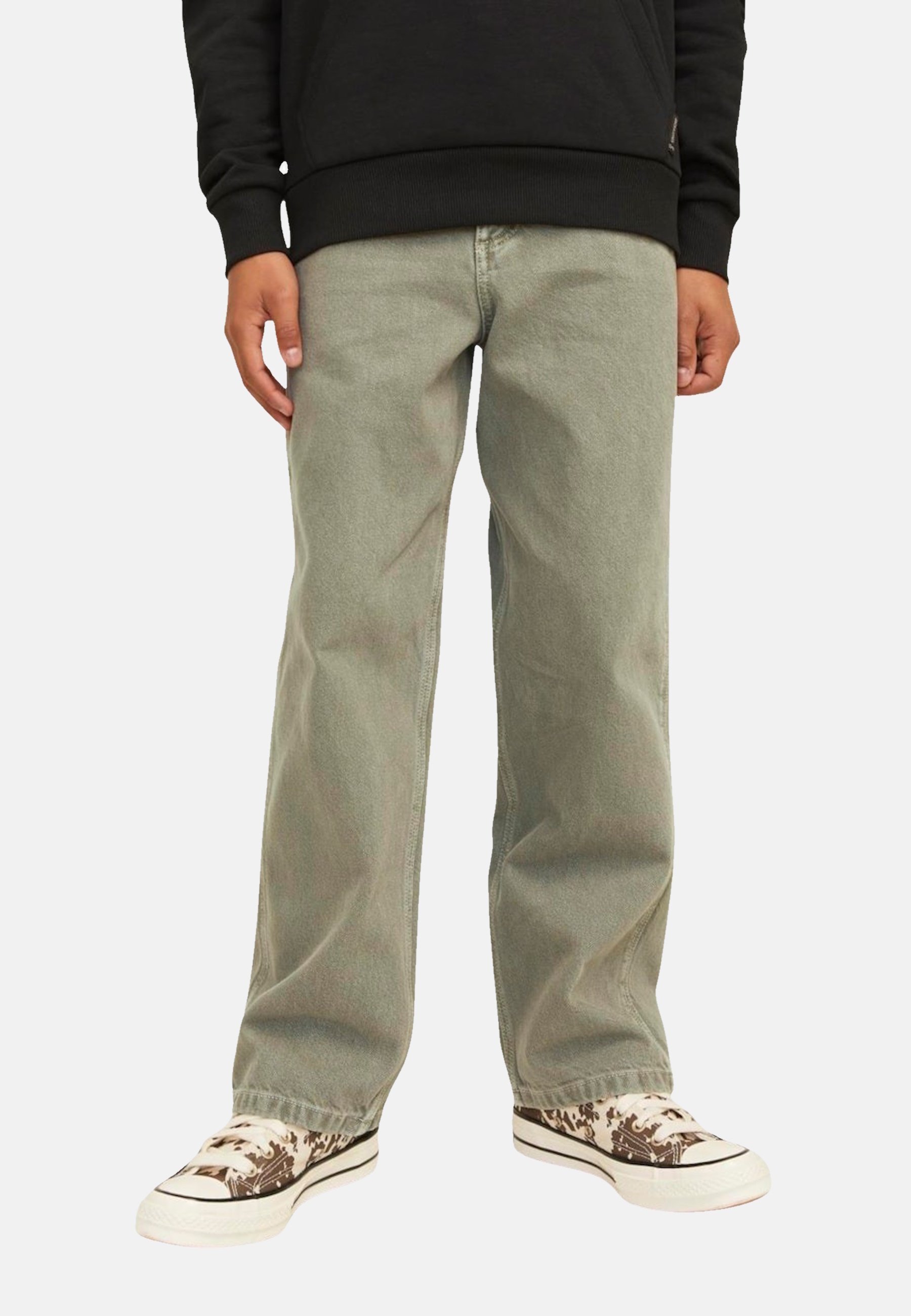 Jack & Jones ALEX CARPENTER LANGE - Straight leg -farkut - grün