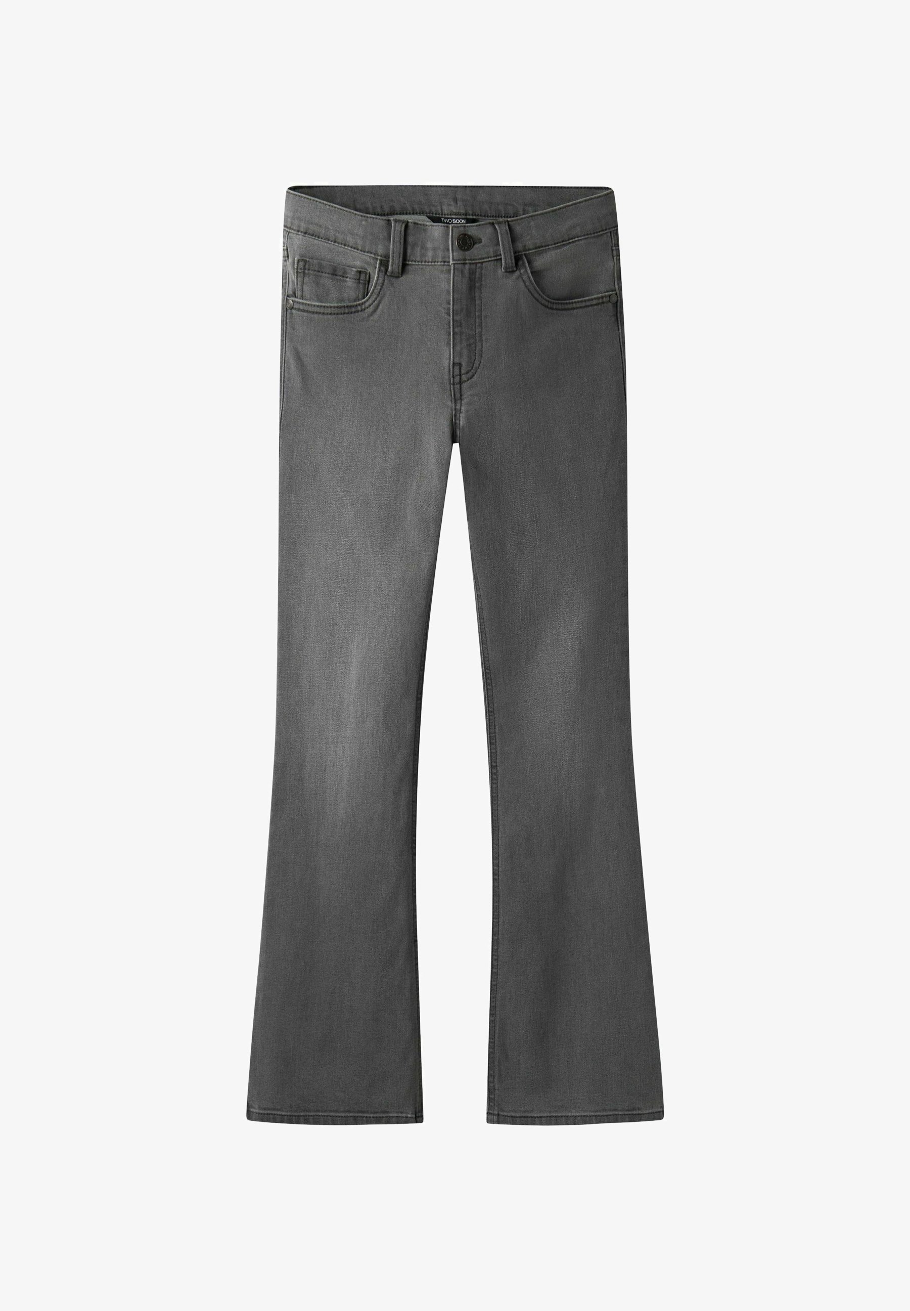 TWO SOON Bootcut jeans - middengrijs denim