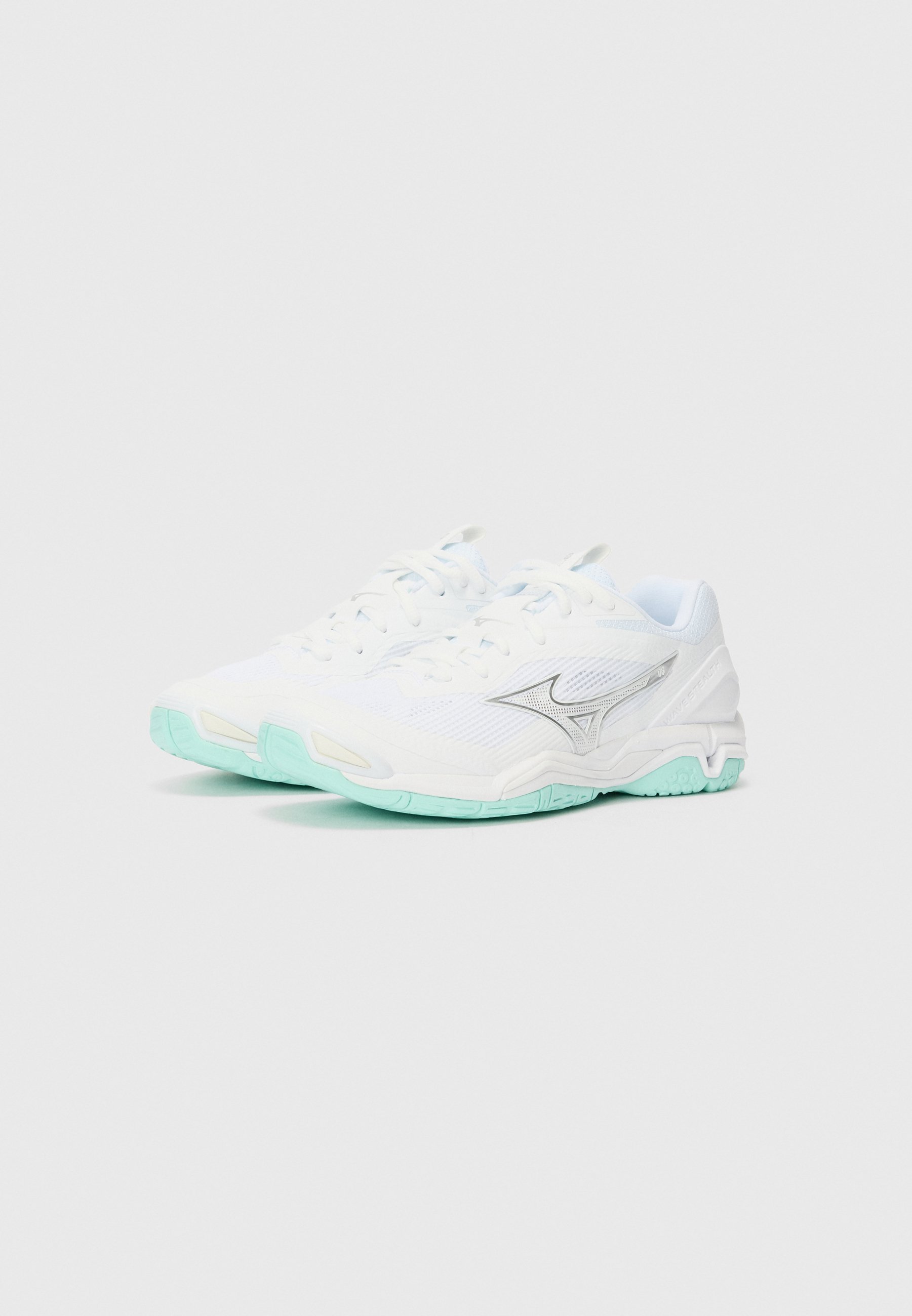 Mizuno WAVE STEALTH 6 - Scarpe da pallamano - bianco/blu