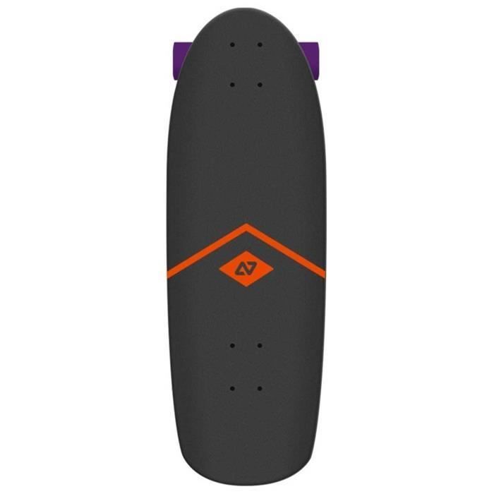 Cruiser skateboard - HYDROPONIC - Rounded Tie Dye 30 - White - 4 wheels - For children aged 6 and up