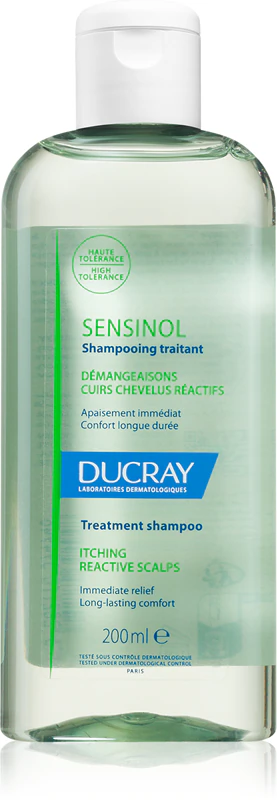 Ducray Sensinol shampoo fisiológico protetor e suavizante