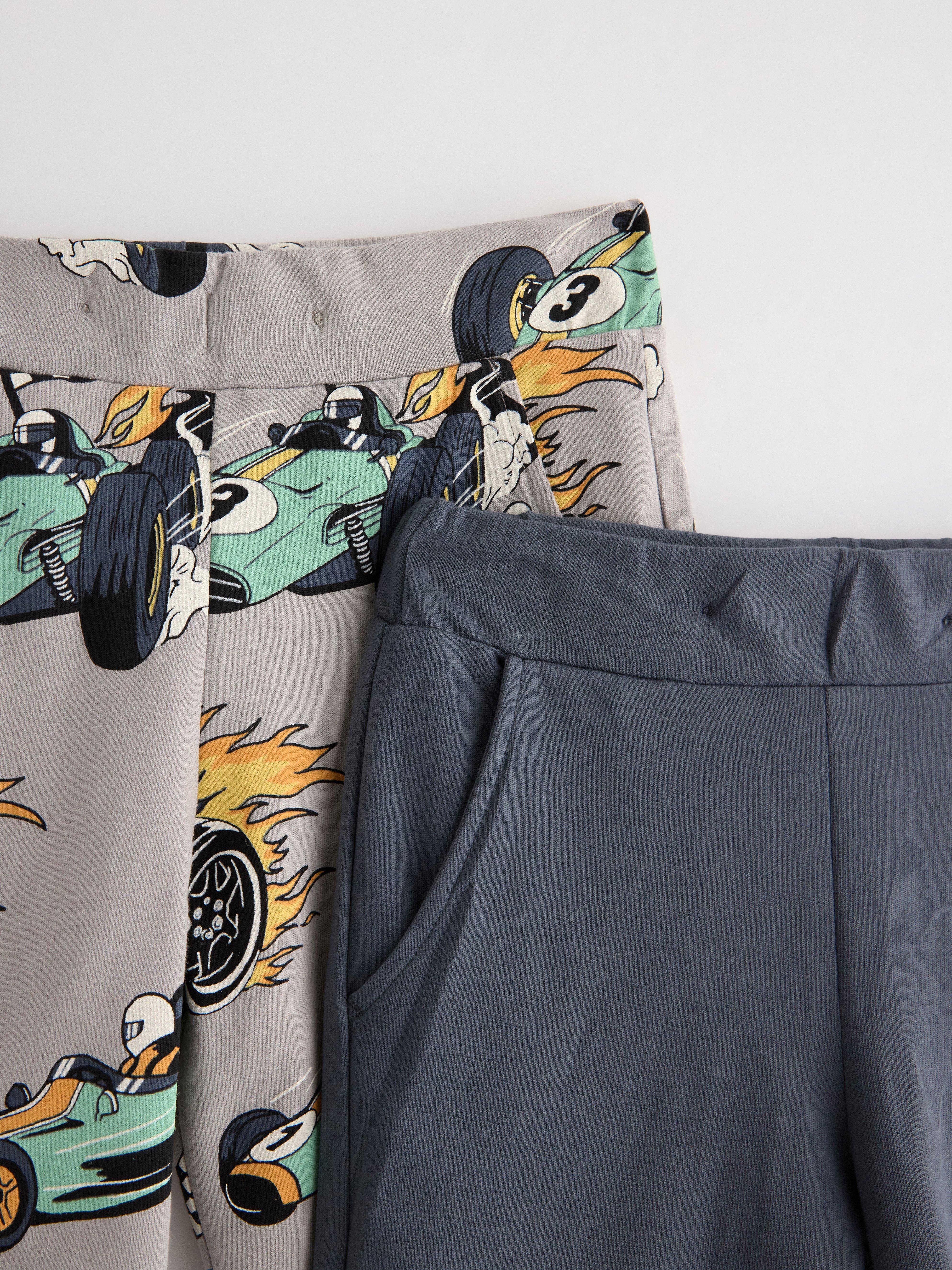 Lot de 2 shorts gris foncé