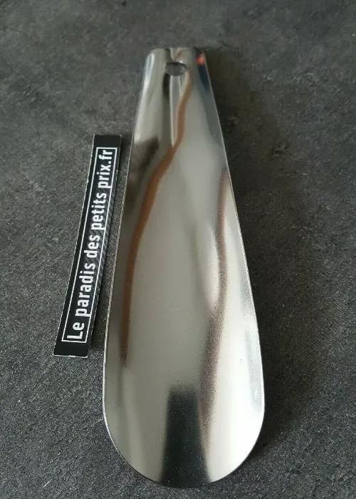 chausse pied en INOX de 16,5 cm, chausse-pieds en métal ,Fabrication Française